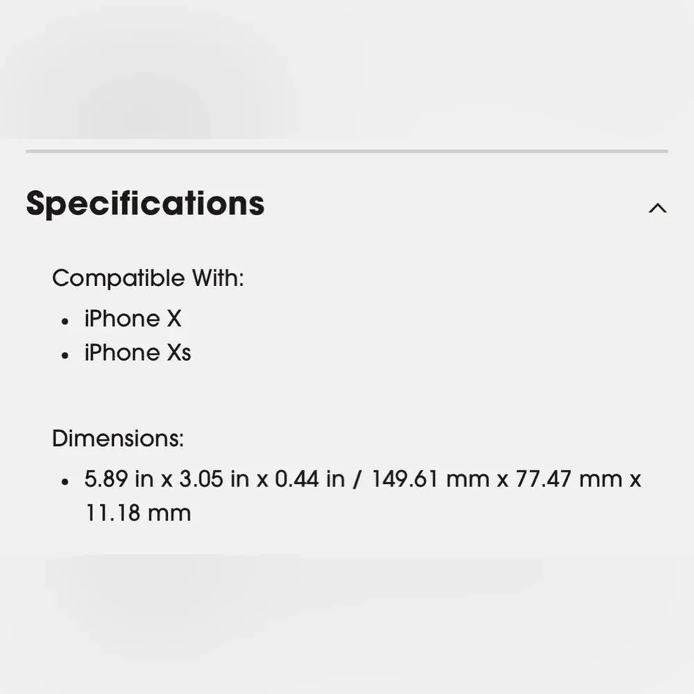 Otterbox Symmetry Series black iPhone X/XS NWT